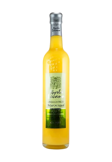 Crema de Maracuyá con Pisco