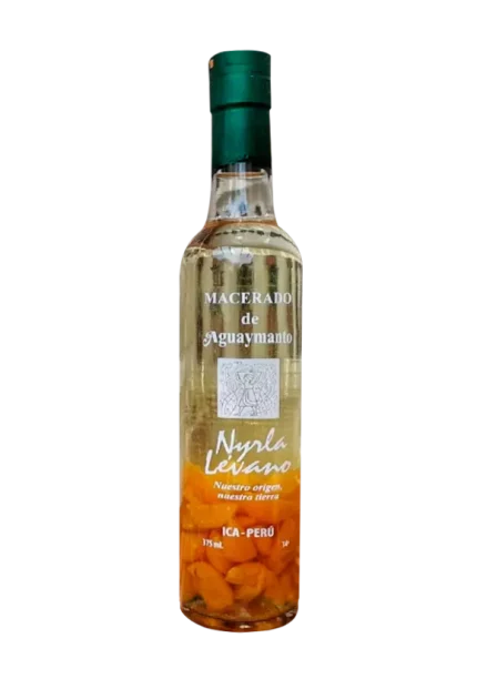 Macerado de Aguaymanto con Pisco375 ml
