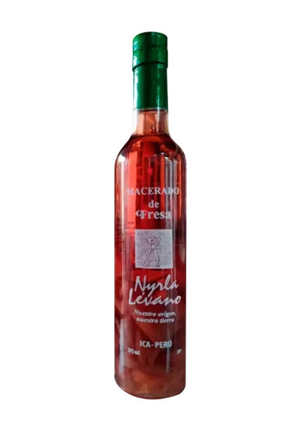 Macerado de Fresa con Pisco 375ml
